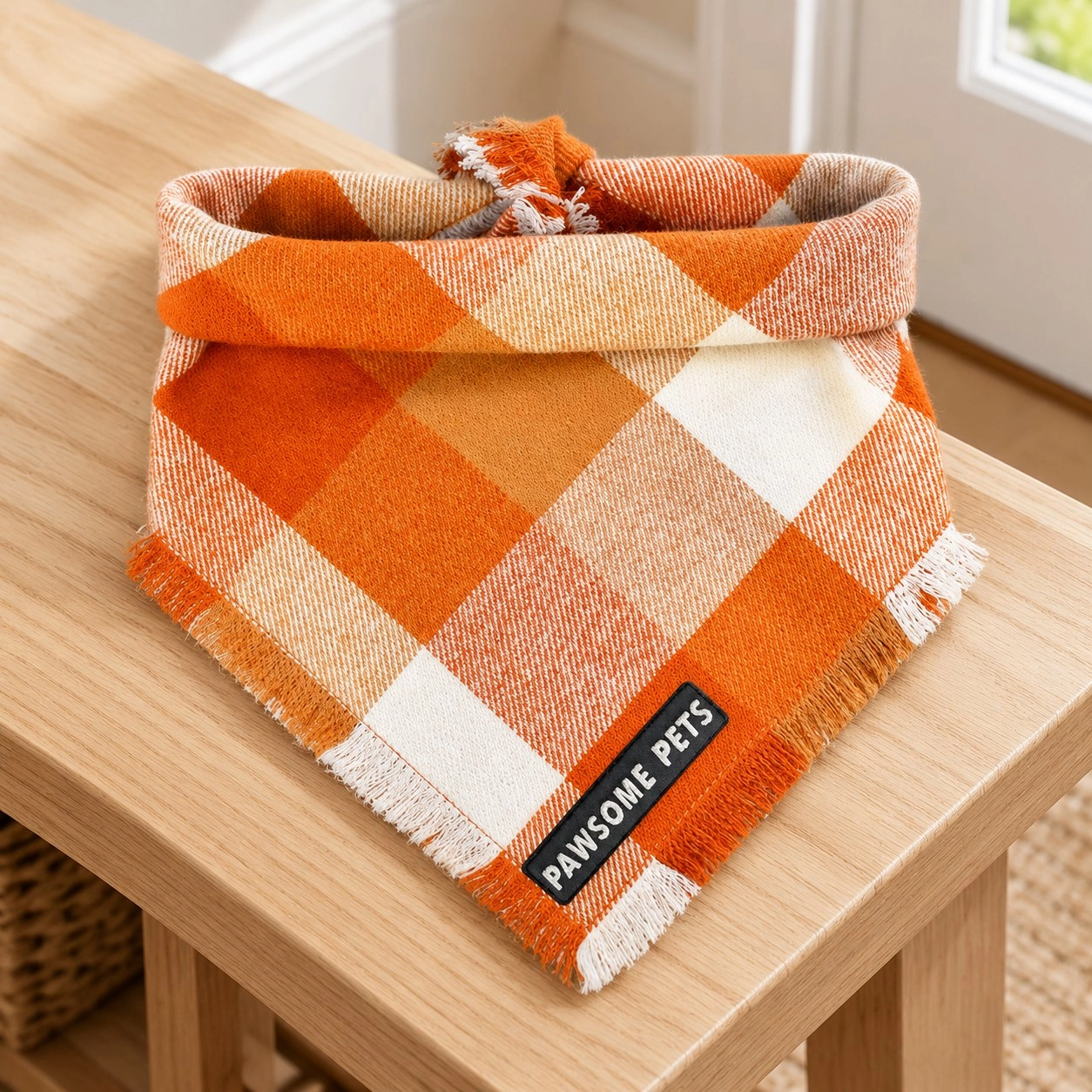 Pawsome Pets New York Bandana - Pumpkin — Ubranka dla psów