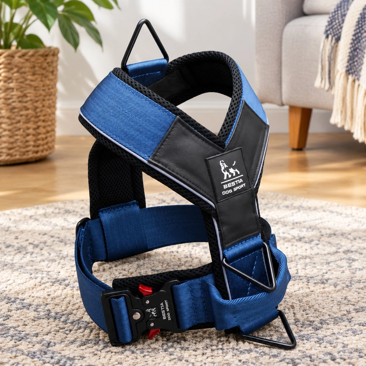 BESTIA DOG SPORT Szelki step-in GripPro Heavy Duty — Obroże, smycze i szelki