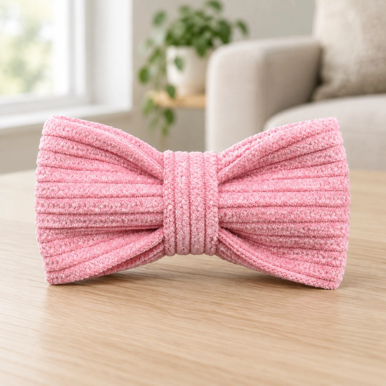 Bowtie - Bright pink — Bandanas, bows and coats
