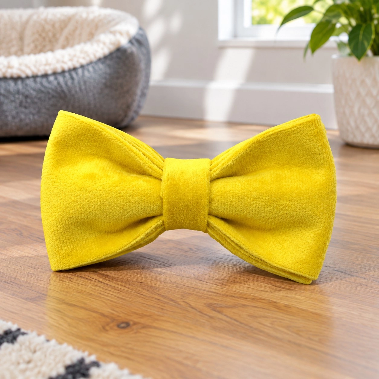Pawsome Pets New York Muszka - Bright yellow — Ubranka dla psów