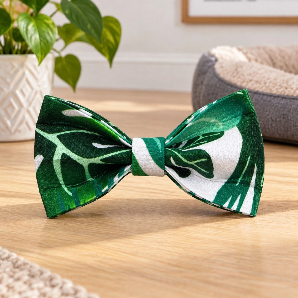 Bowtie - Leaf — Bandanas, bows and coats