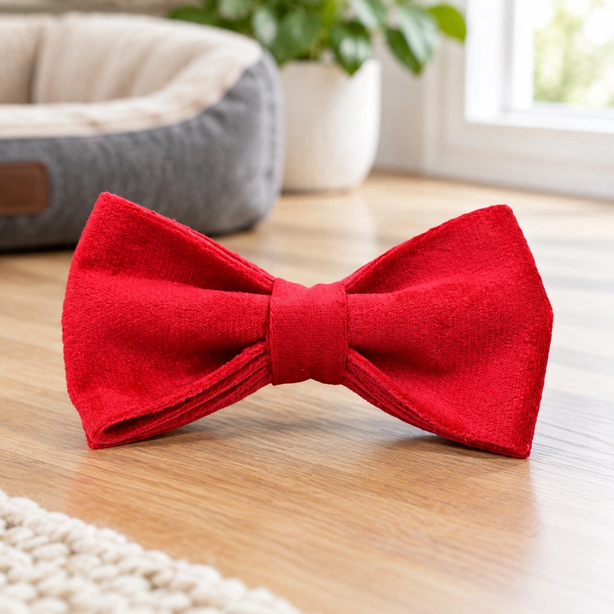 Bowtie - Red — Bandanas, bows and coats