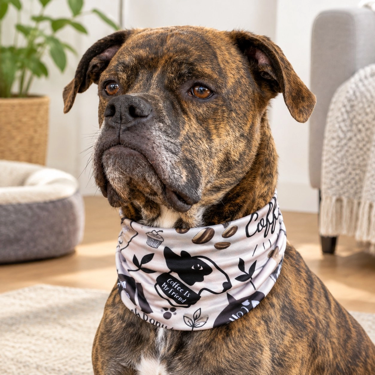 Pup Scruffs Caffeinated Canine Komin dla psa — Ubranka dla psów