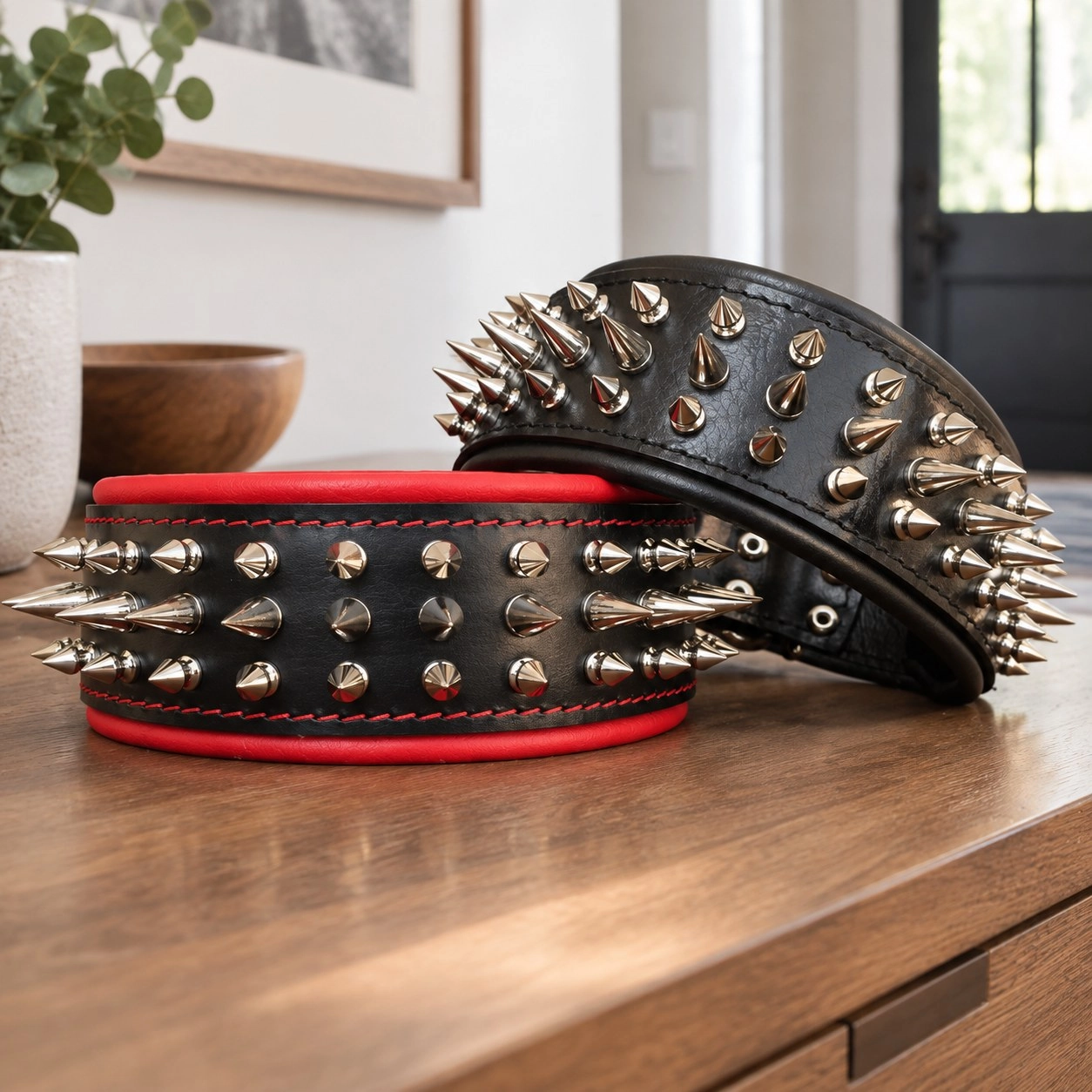 "Danger" collar — Collars, leads and harnesses