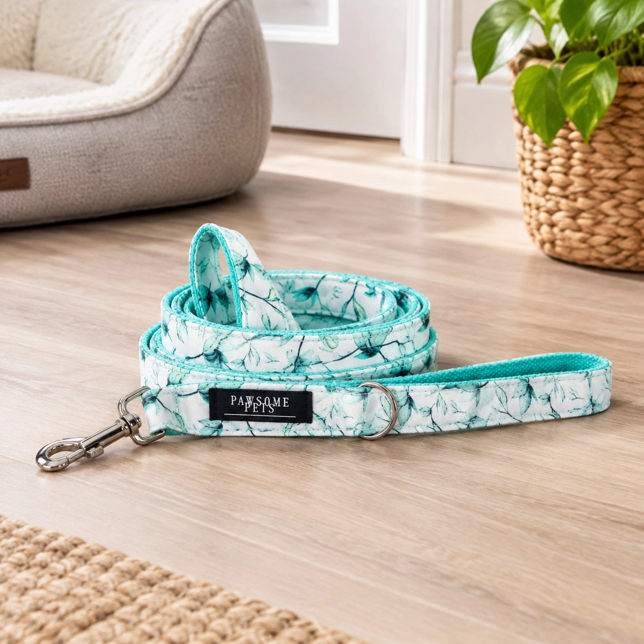 Leash - Mint leaf — Collars, leads and harnesses