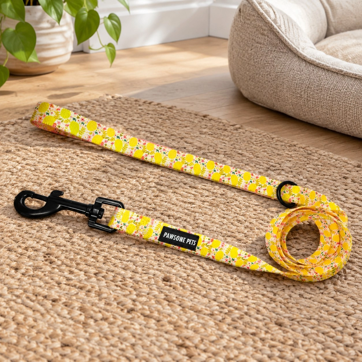 Pawsome Pets New York Smycz - Oh my lemon — Obroże, smycze i szelki