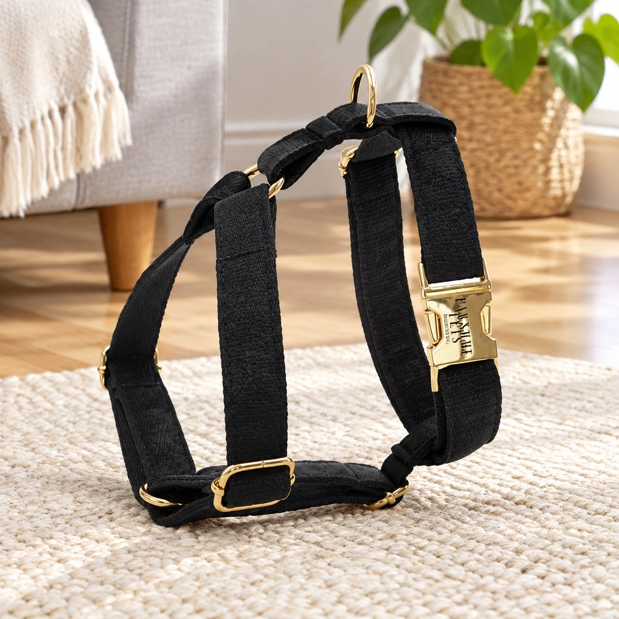 Step in harness - Black — Collars, leads and harnesses