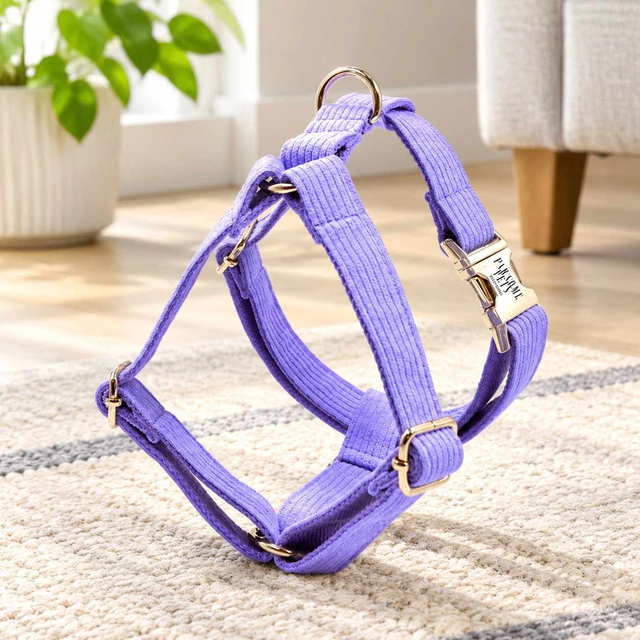 Pawsome Pets New York Szelki step-in - Jasny fioletowy — Obroże, smycze i szelki