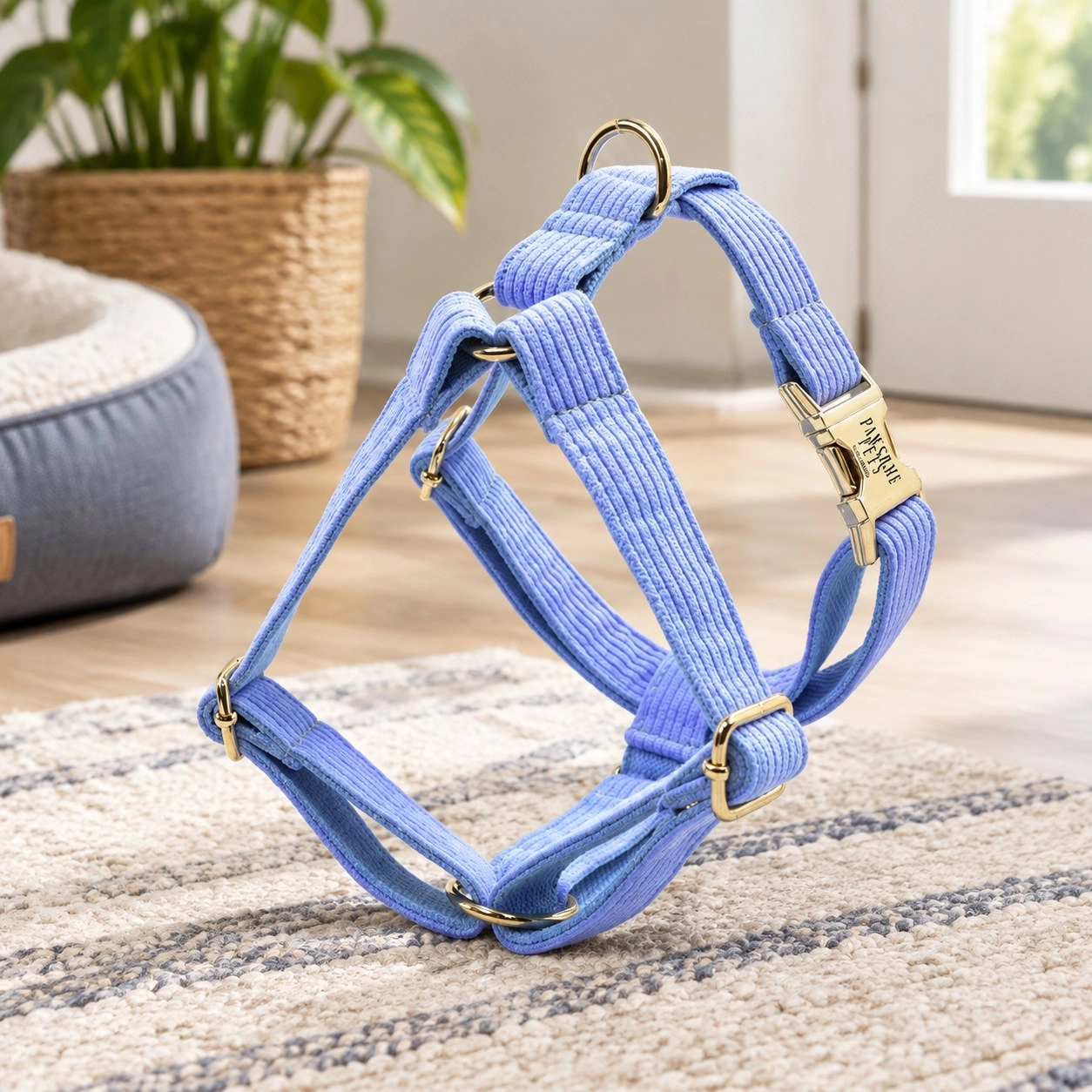 Pawsome Pets New York Szelki step-in - Oceaniczny niebieski — Obroże, smycze i szelki