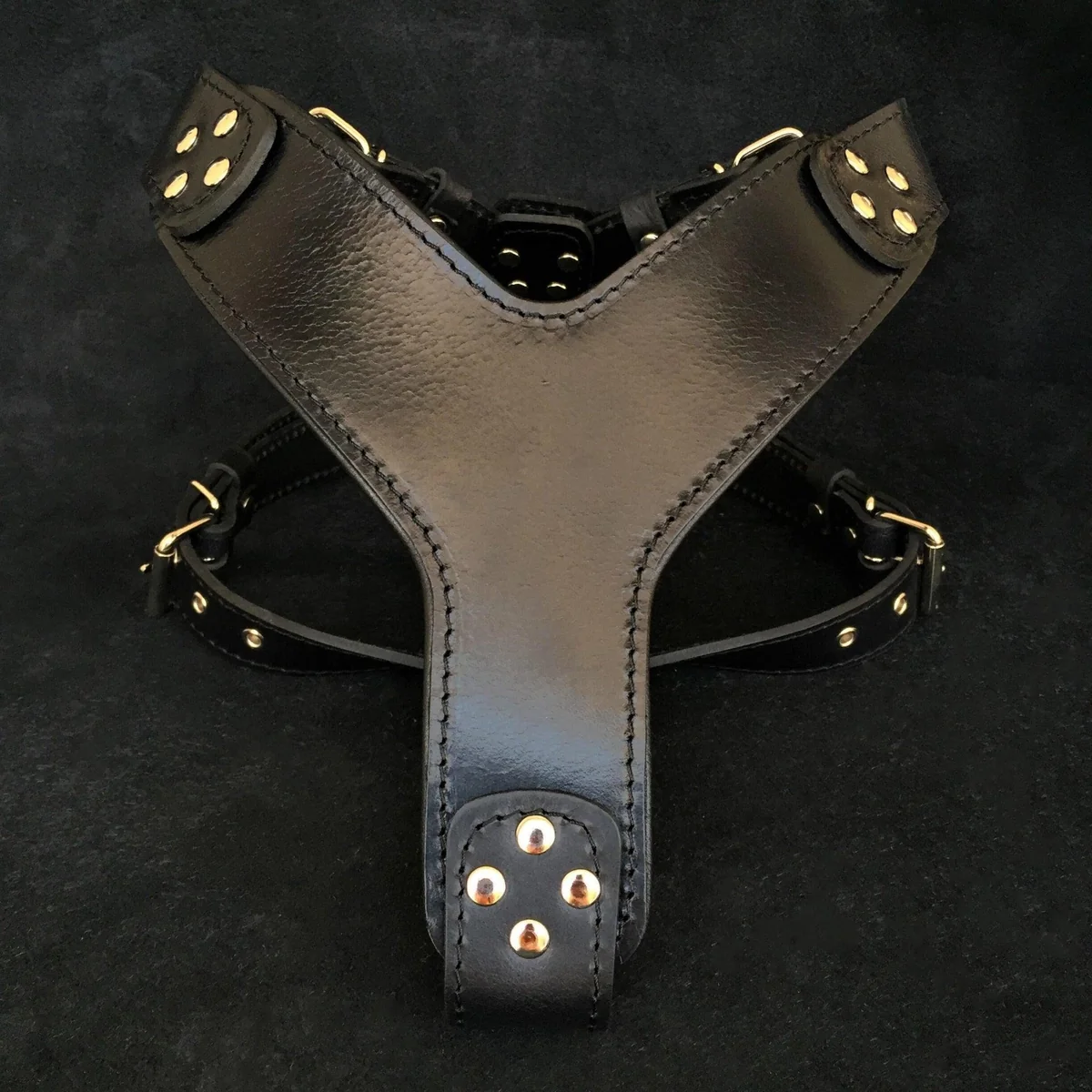 Bestia The ''Style'' harness Black — Obroże, smycze i szelki