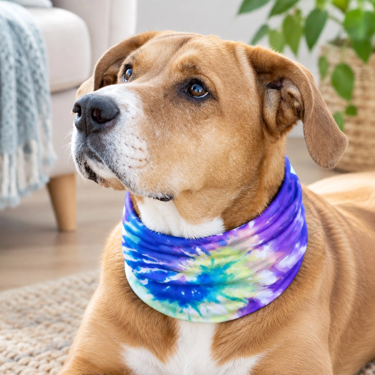 Pup Scruffs Tie Dye komin dla psa — Ubranka dla psów